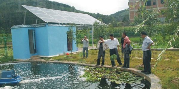 處理生活污水，走向和美新農(nóng)村